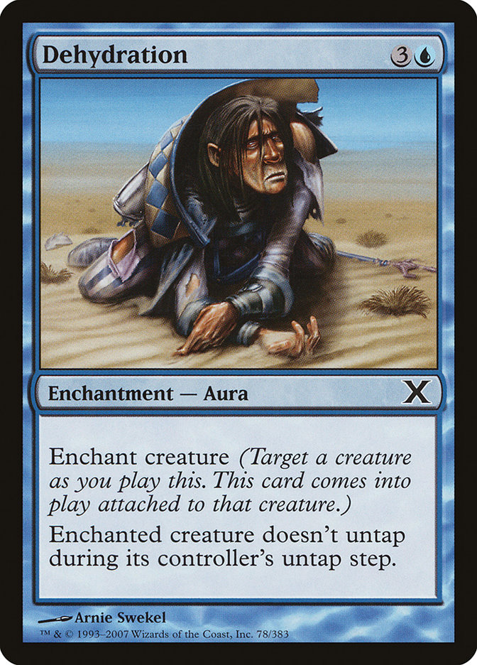 Magic the Gathering Card - Dehydration - MTG Circle