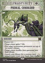 Magic the Gathering Card - Primal Command - MTG Circle