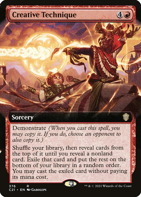 Magic the Gathering Card - Creative Technique - MTG Circle