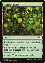 Magic the Gathering Card - Khalni Garden - MTG Circle