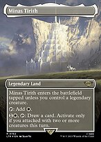 Magic the Gathering Card - Minas Tirith - MTG Circle