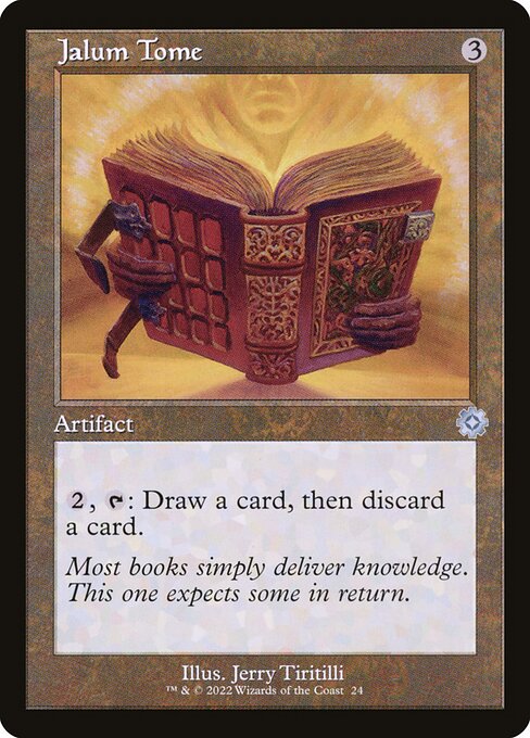 Magic the Gathering Card - Jalum Tome - MTG Circle