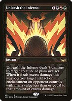 Magic the Gathering Card - Unleash the Inferno - MTG Circle