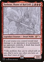 Magic the Gathering Card - Torbran, Thane of Red Fell - MTG Circle