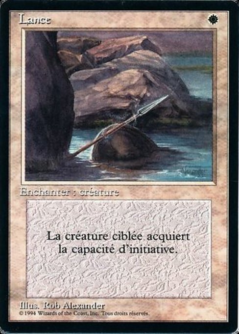 Magic the Gathering Card - Lance - MTG Circle