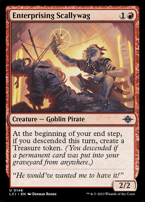 Magic the Gathering Card - Enterprising Scallywag - MTG Circle