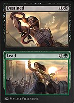 Magic the Gathering Card - Destined // Lead - MTG Circle