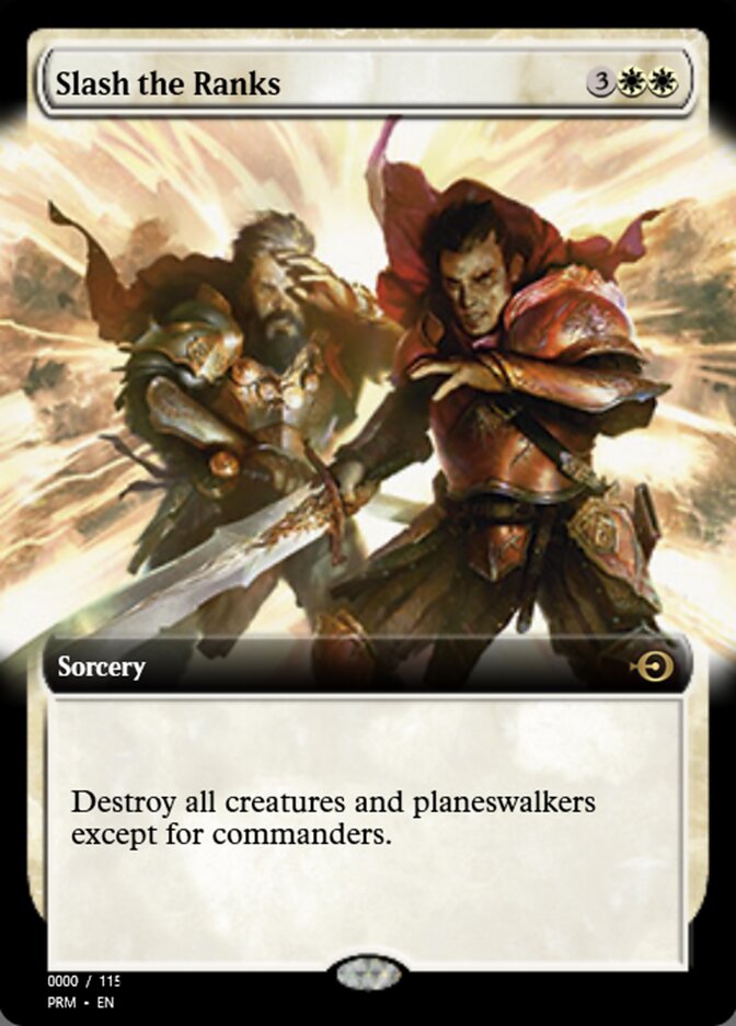 Magic the Gathering Card - Slash the Ranks - MTG Circle