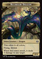 Magic the Gathering Card - Reliquary Dragon - MTG Circle