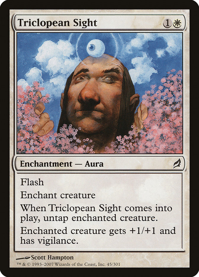 Magic the Gathering Card - Triclopean Sight - MTG Circle
