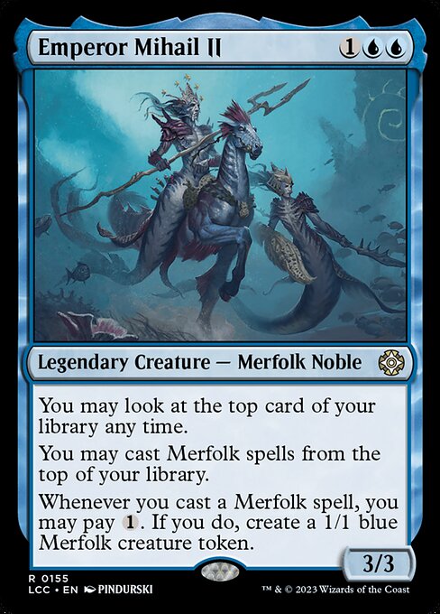 Magic the Gathering Card - Emperor Mihail II - MTG Circle