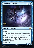 Magic the Gathering Card - Quantum Riddler - MTG Circle