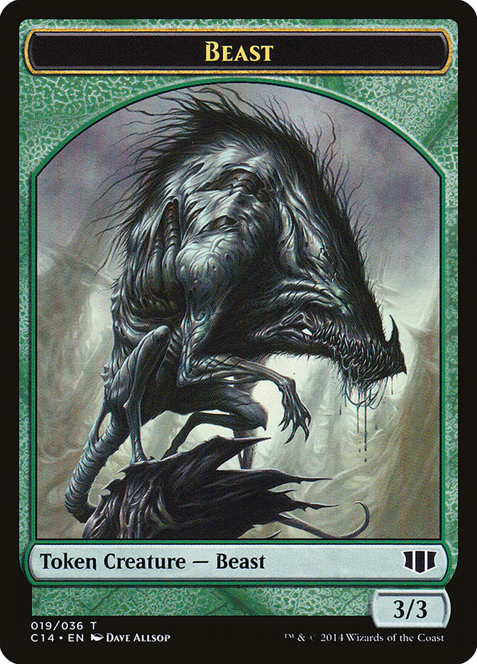 Magic the Gathering Card - Beast - MTG Circle