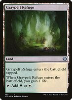 Magic the Gathering Card - Graypelt Refuge - MTG Circle
