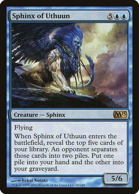 Magic the Gathering Card - Sphinx of Uthuun - MTG Circle
