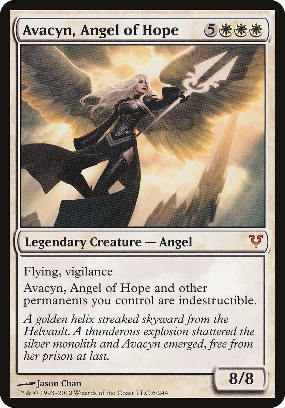 Magic the Gathering Card - Avacyn, Angel of Hope - MTG Circle