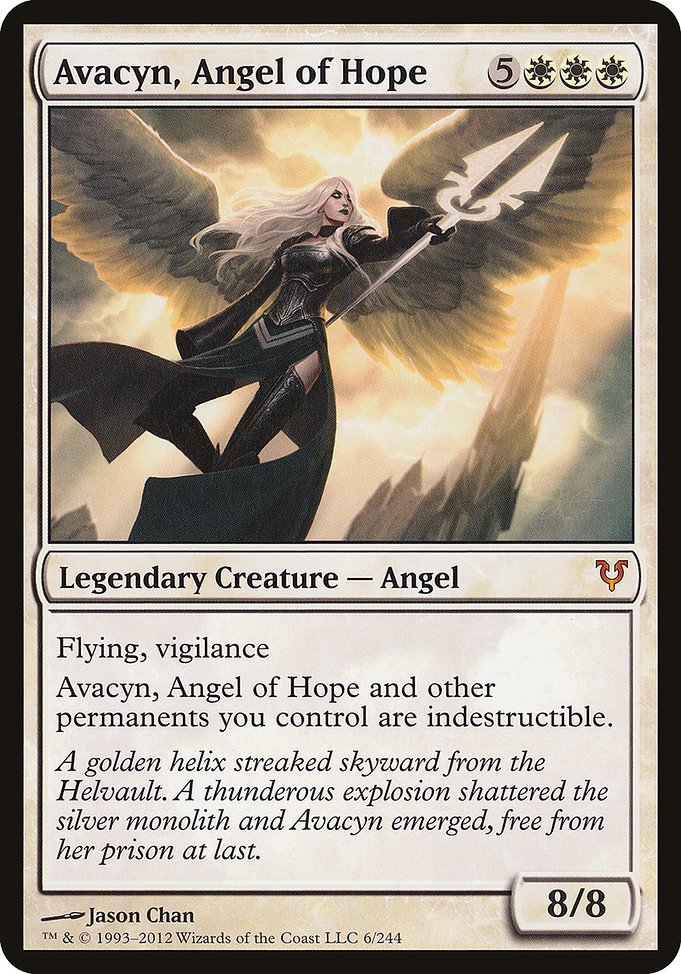 Magic the Gathering Card - Avacyn, Angel of Hope - MTG Circle