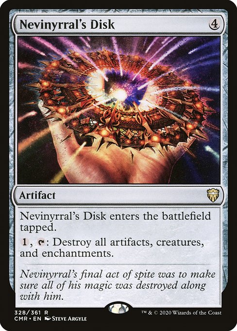 Magic the Gathering Card - Nevinyrral's Disk - MTG Circle