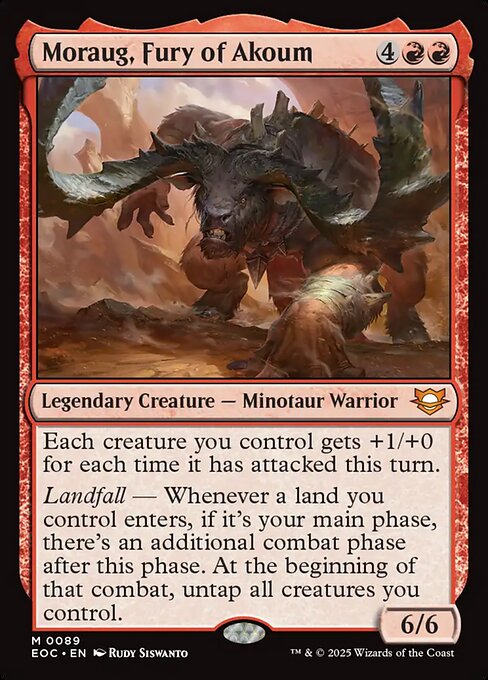 Magic the Gathering Card - Moraug, Fury of Akoum - MTG Circle