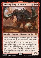Magic the Gathering Card - Moraug, Fury of Akoum - MTG Circle