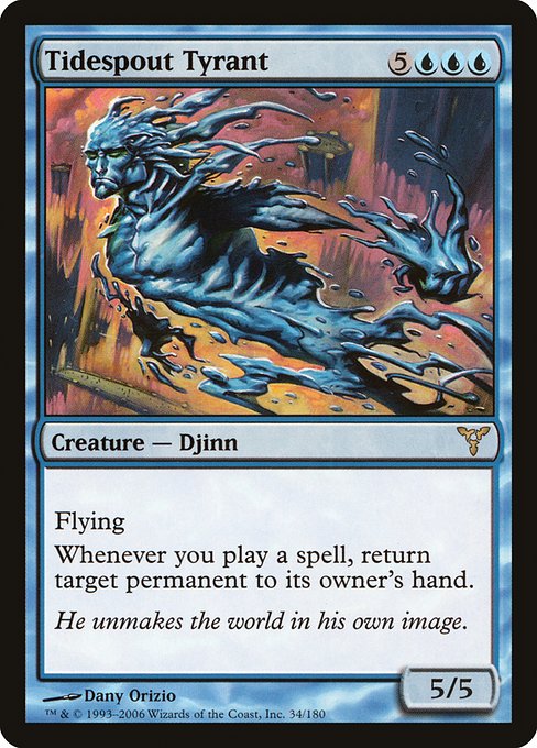 Magic the Gathering Card - Tidespout Tyrant - MTG Circle