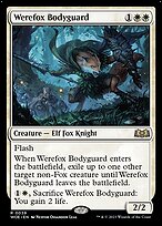 Magic the Gathering Card - Werefox Bodyguard - MTG Circle