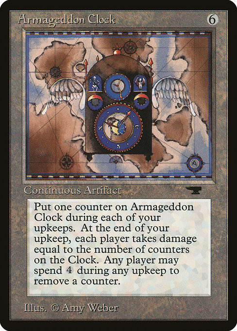 Magic the Gathering Card - Armageddon Clock - MTG Circle