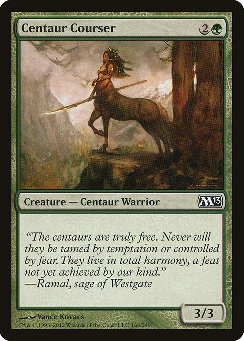 Magic the Gathering Card - Centaur Courser - MTG Circle