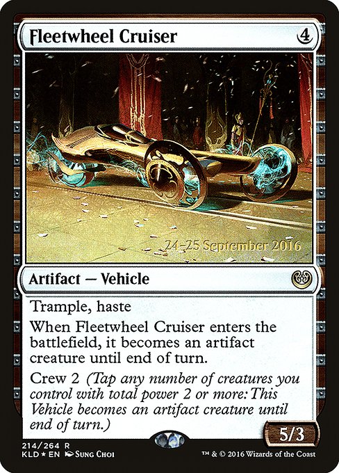 Magic the Gathering Card - Fleetwheel Cruiser - MTG Circle