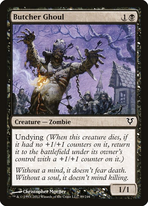 Magic the Gathering Card - Butcher Ghoul - MTG Circle