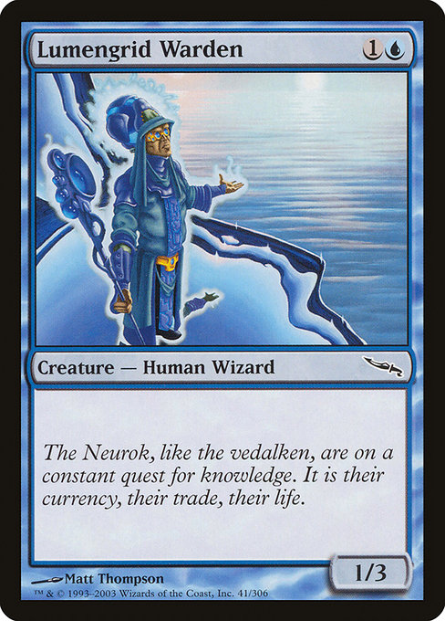 Magic the Gathering Card - Lumengrid Warden - MTG Circle