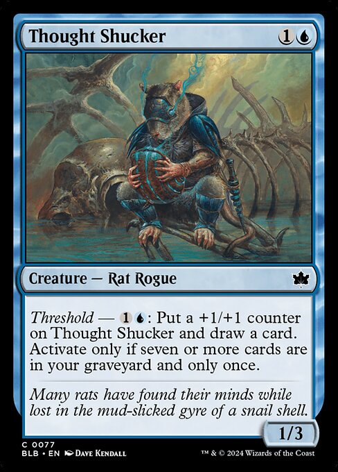 Magic the Gathering Card - Thought Shucker - MTG Circle