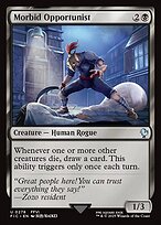 Magic the Gathering Card - Morbid Opportunist - MTG Circle