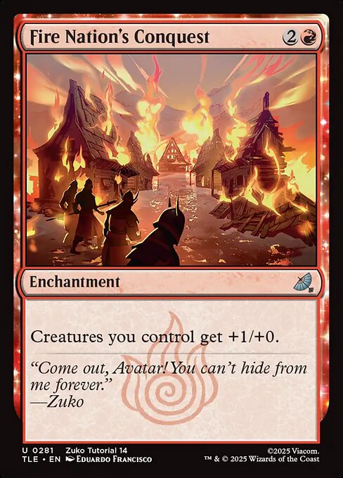 Magic the Gathering Card - Fire Nation's Conquest - MTG Circle
