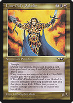 Magic the Gathering Card - Lim-Dûl's Paladin - MTG Circle