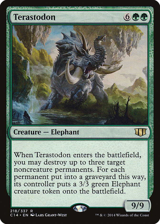 Magic the Gathering Card - Terastodon - MTG Circle