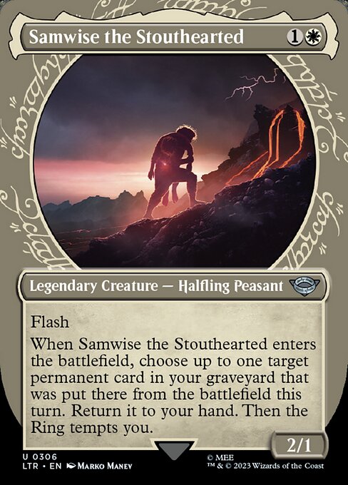 Magic the Gathering Card - Samwise the Stouthearted - MTG Circle