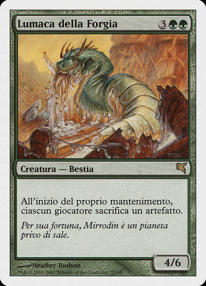 Magic the Gathering Card - Molder Slug - MTG Circle
