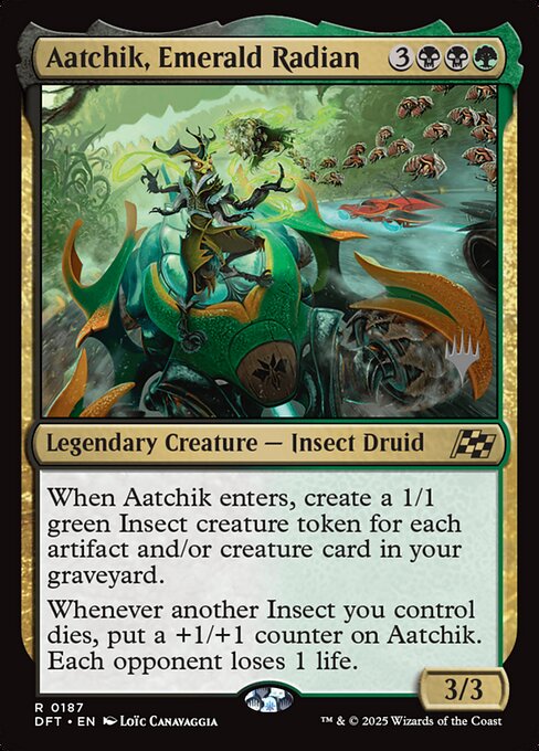 Magic the Gathering Card - Aatchik, Emerald Radian - MTG Circle