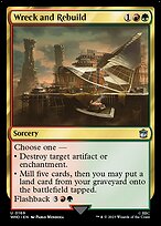 Magic the Gathering Card - Wreck and Rebuild - MTG Circle