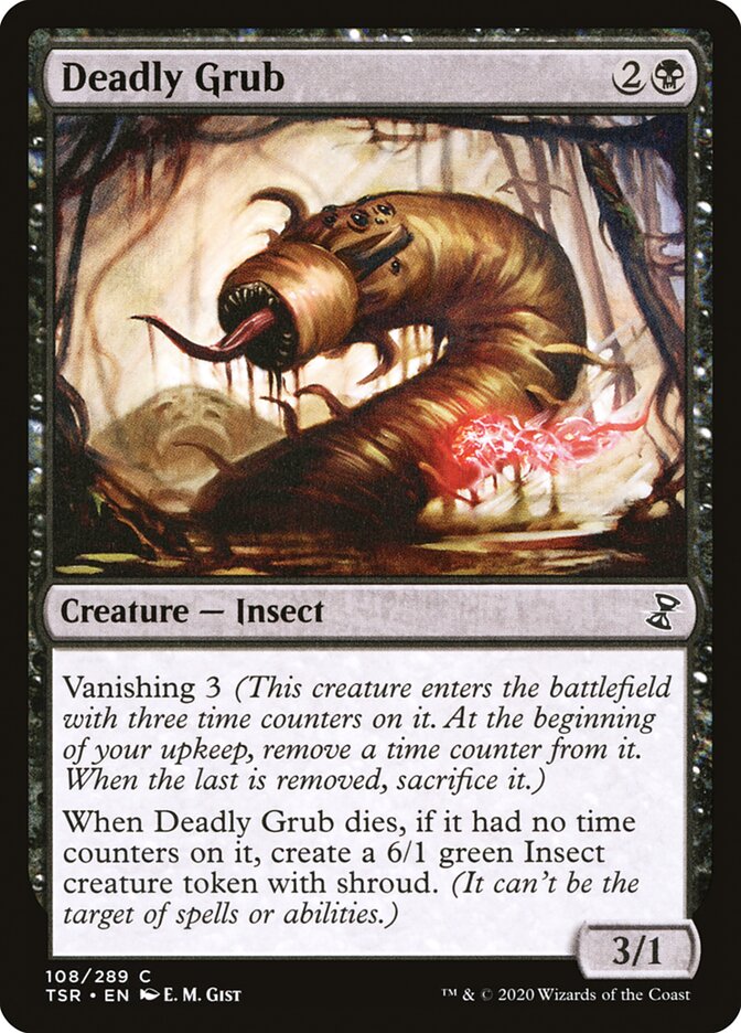 Magic the Gathering Card - Deadly Grub - MTG Circle