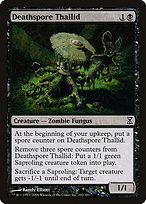 Magic the Gathering Card - Deathspore Thallid - MTG Circle