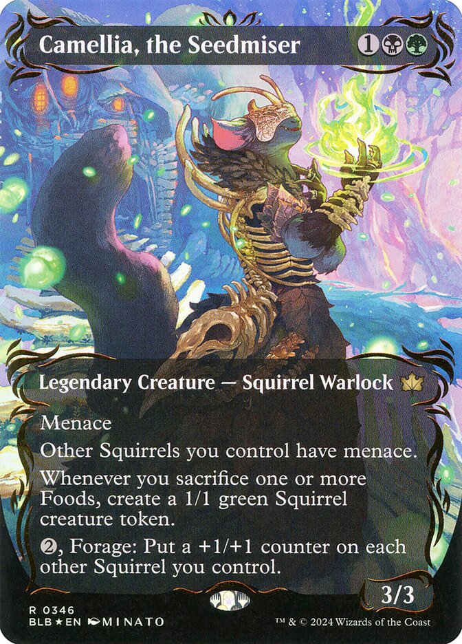 Magic the Gathering Card - Camellia, the Seedmiser - MTG Circle