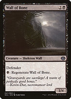 Magic the Gathering Card - Wall of Bone - MTG Circle