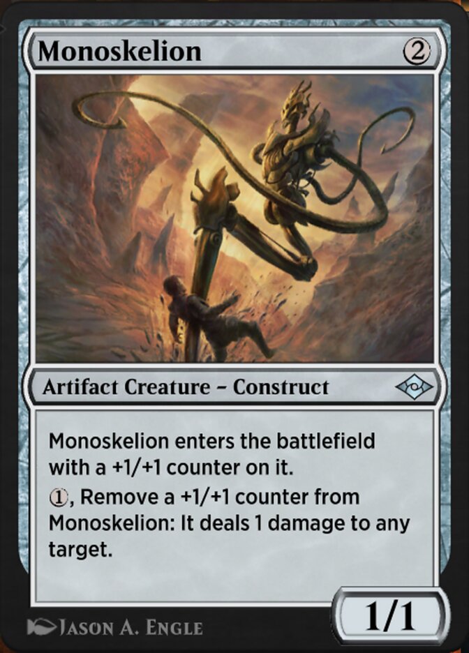 Magic the Gathering Card - Monoskelion - MTG Circle