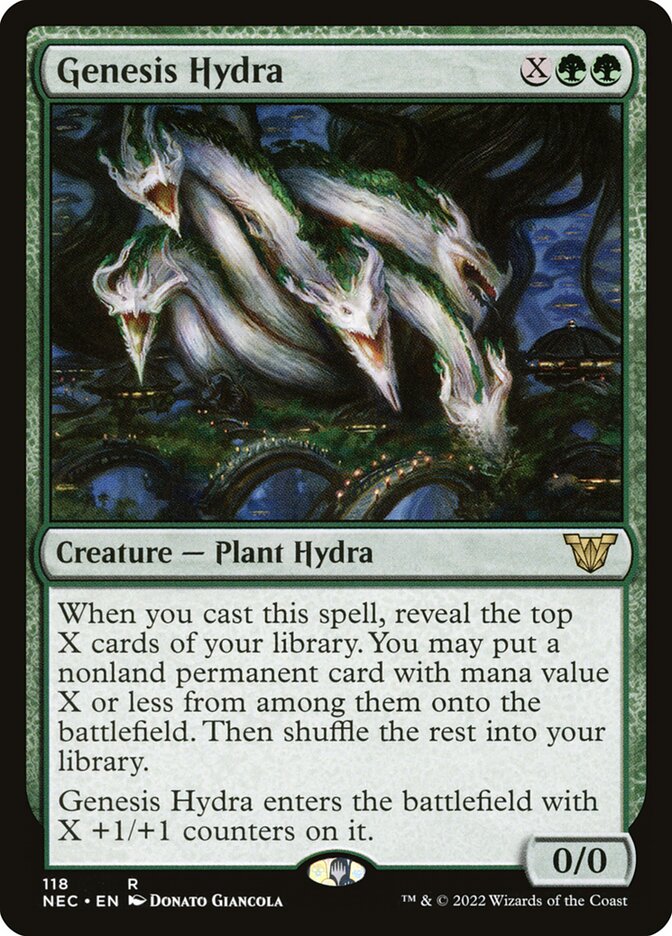 Magic the Gathering Card - Genesis Hydra - MTG Circle