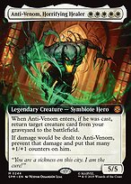 Magic the Gathering Card - Anti-Venom, Horrifying Healer - MTG Circle