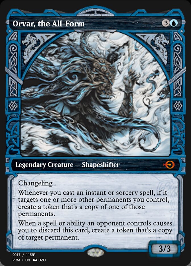 Magic the Gathering Card - Orvar, the All-Form - MTG Circle