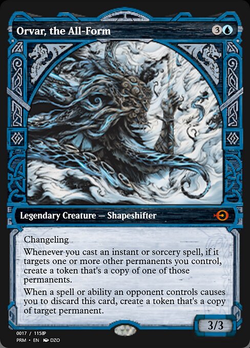 Magic the Gathering Card - Orvar, the All-Form - MTG Circle