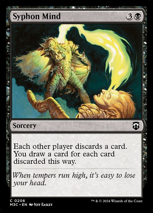 Magic the Gathering Card - Syphon Mind - MTG Circle